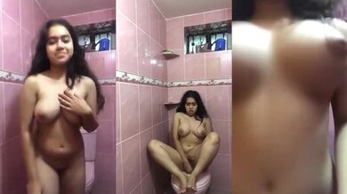 Indian solo girl fucking pussy squeezing boobs