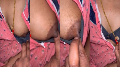 Chennai Aunty Mulai Thadavai Sex Talk Ool Panum